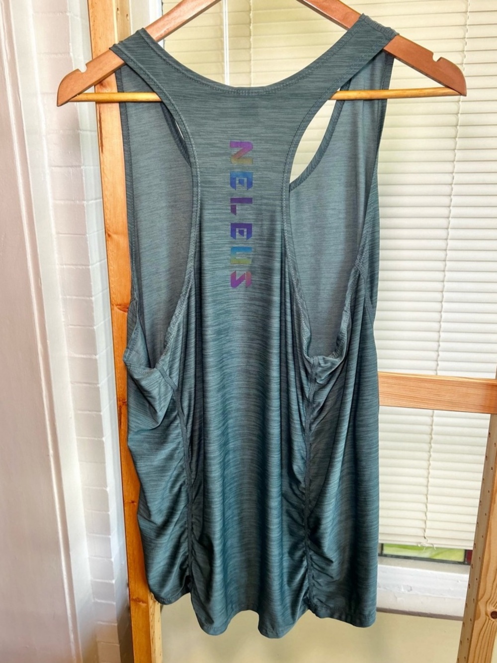 Fabletics Women's Athletic Tank Top in Green Like New